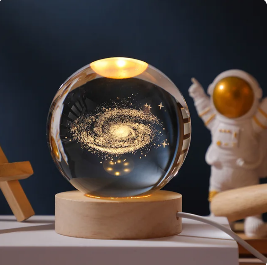 Luminous Crystal Sphere