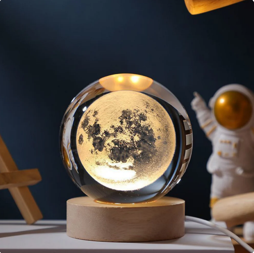Luminous Crystal Sphere